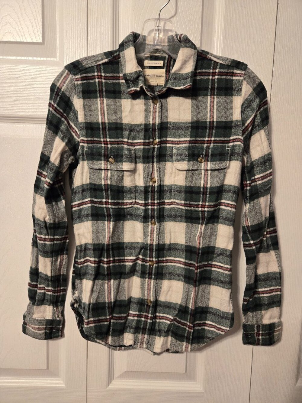 American Eagle "Oh so soft" Flannel, Size XS.